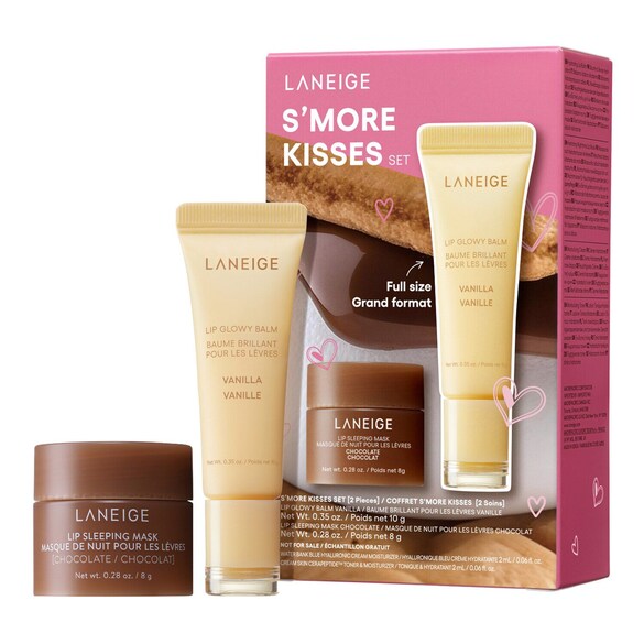 S'MORE KISSES SET - Lippen-Duo-Set, LANEIGE