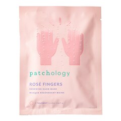 Rosé Fingers - Regenerierende Maske für die Hände, PATCHOLOGY
