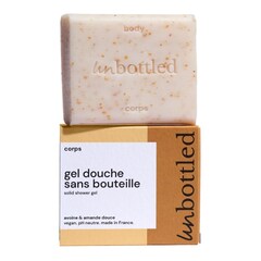 Gel Douche Sans Bouteille - Körperseife - Hafer und Süßmandel, UNBOTTLED