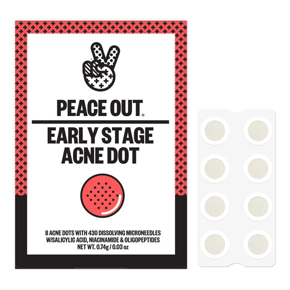 Patches zur Aknebehandlung - Mikroperforation, PEACE OUT SKINCARE