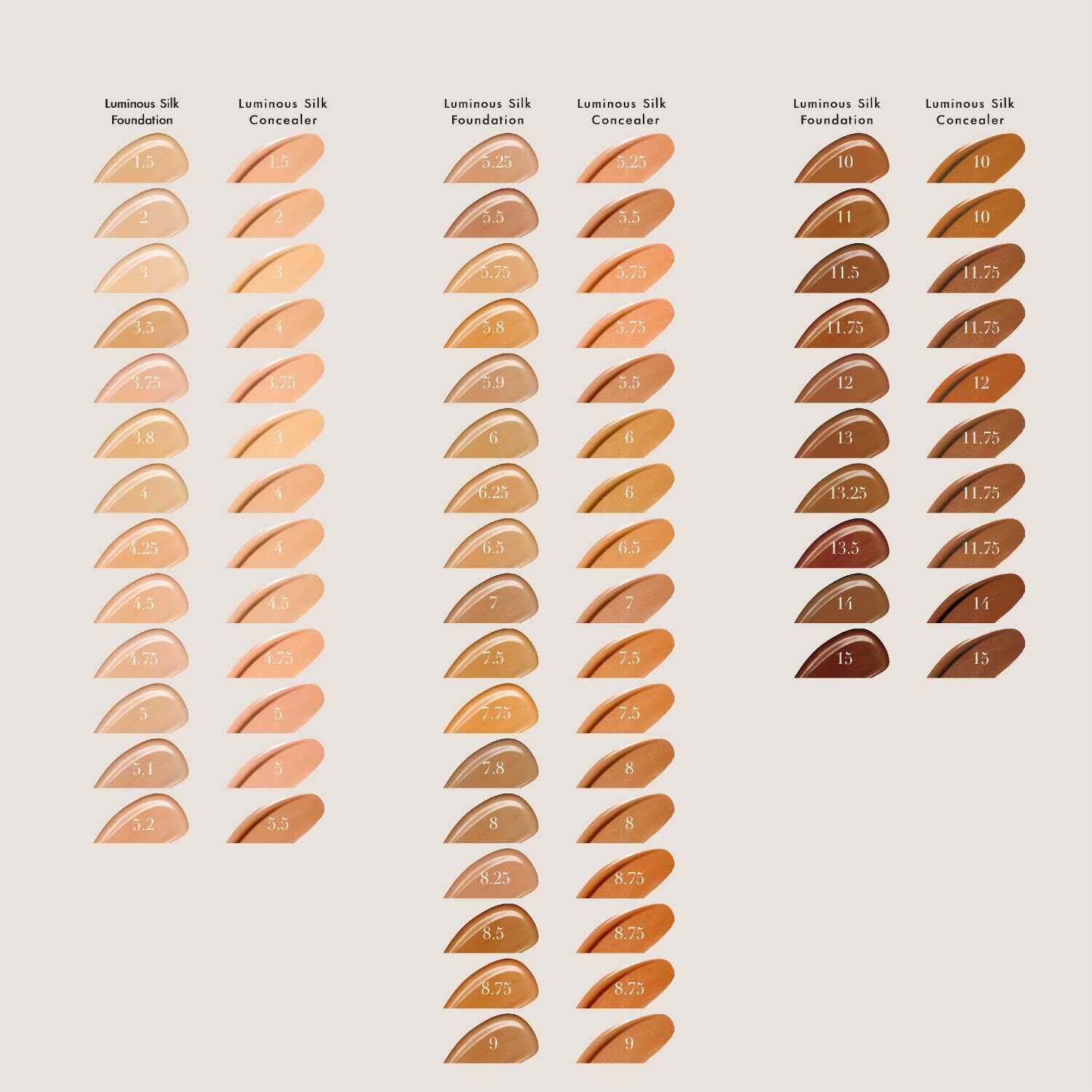 Swatch giorgio armani luminous silk foundation discount