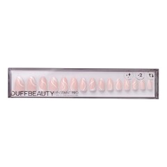 Milky Swirl, Medium Almond - Press-on-Nägel, DUFFBeauty