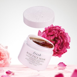Rose Face Mask - Feuchtigkeitsspendende Gesichtsmaske mit Rosen