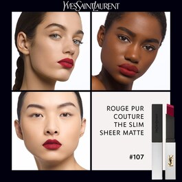 Rouge Pur Couture The Slim Sheer Matte - Rouge à lèvres semi-mat