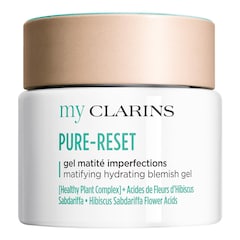 my CLARINS PURE-RESET matifying hydrating blemish gel, MY CLARINS