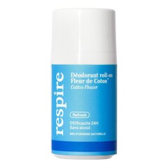 Deo-Roll-on - Deodorant Baumwollblüte 24-Stunden-Wirkung, RESPIRE