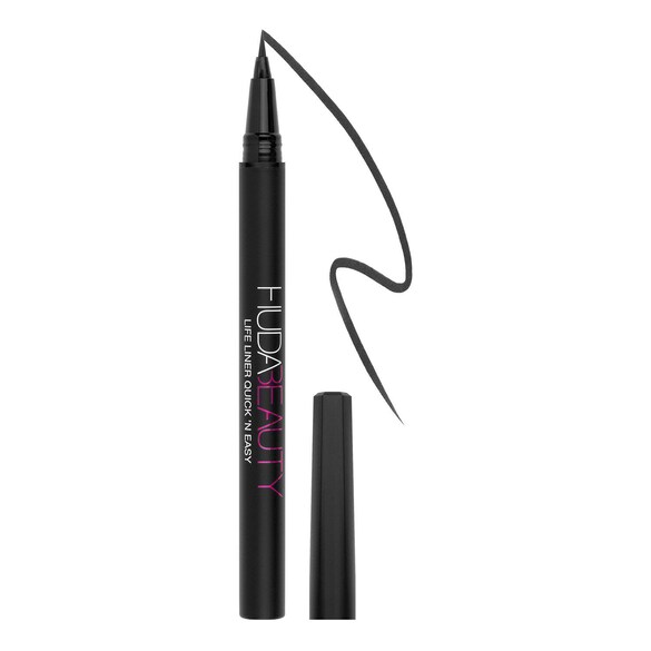 Flüssiger Eyeliner - Life Liner Quick ‘N Easy, HUDA BEAUTY