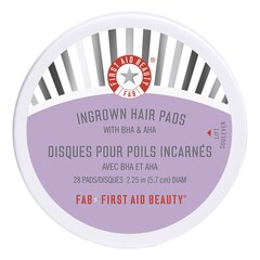 Ingrown Hair Pads - Pads gegen eingewachsene Haare mit BHA & AHA, FIRST AID BEAUTY