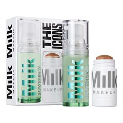 The Icon Set - Feuchtigkeitsspendende Base und Creme-Bronzer als Stick, MILK