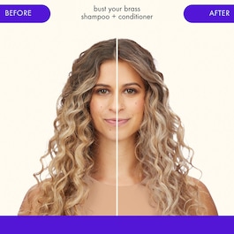 Bust Your Brass Cool Blond Repair Shampoo - Shampoo gegen Gelbstich