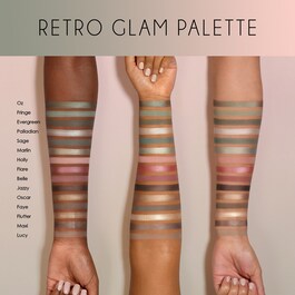 Retro Glam -  Lidschattenpalette