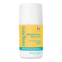 Deo-Roll-on - Deodorant Sanftes Monoi 24-Stunden-Wirkung, RESPIRE