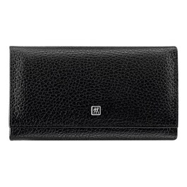 Maniküre Pediküre Set 7tlg. mit Nagelknipser, Leder, schwarz
