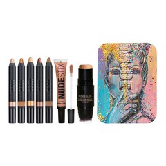 EUPHORIC NUDES FESTIVAL PALETTE – Kit für das Gesicht, NUDESTIX