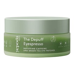 The Depuff Eyespresso - Abschwellende Augenpads mit Koffein & Grünem Tee, YEPODA