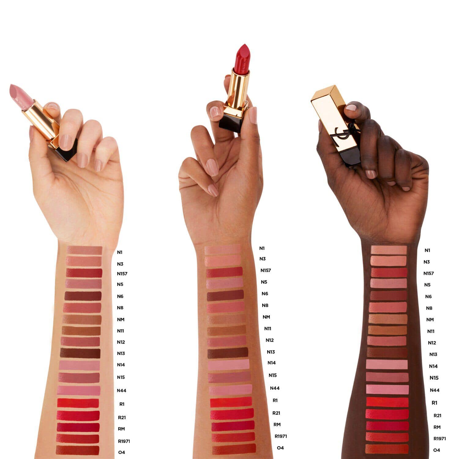 Saint laurent rouge pur couture hot sale