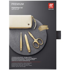 Maniküre Pediküre Set 3tlg - mit Kombi-Nagelschere