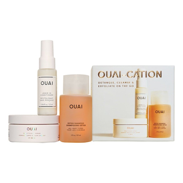 OUAI-cation - Reise-Set Entwirrung, Reinigung und Peeling, OUAI