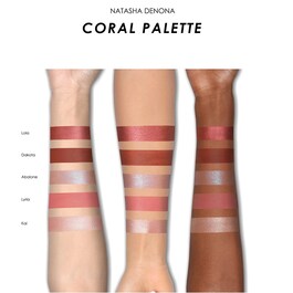 Coral Lidschatten Palette