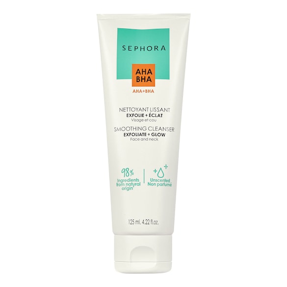 Smooting Cleanser exfoliate + glow - Weiches Reinigungsgel für ein Strahlen , SEPHORA COLLECTION