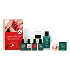 Green Flash - Profi-Set Hortencia & Poppy Red, MANUCURIST