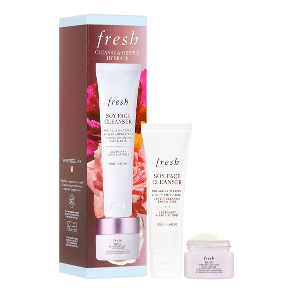 Cleanse & Deeply Hydrate Duo - Duo aus Reinigung und Feuchtigkeitspflege, FRESH
