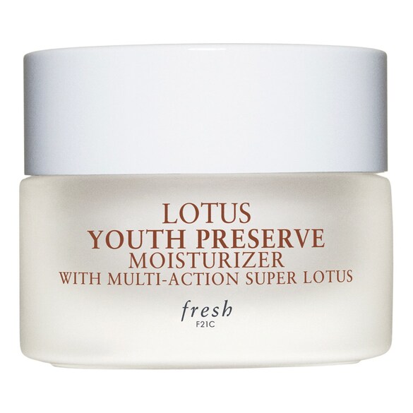 Lotus Face Cream Mini - Anti- Aging- Tagescreme mit Lotus und Hyaluronsäure, FRESH