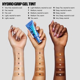 Hydro Grip Gel Tint - Getöntes Feuchtigkeitsgel Hydro Grip 12 Stunden