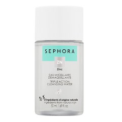 Triple Action Cleansing Water - Dreifach wirksames Mizellen-Abschminkwasser, SEPHORA COLLECTION