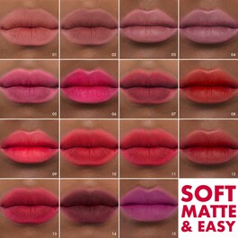 Soft Matte & Easy - Mattweicher Lippenstift