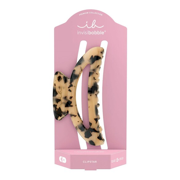 CLIPSTAR PREMIUM Leo Locks - Haarklammer, INVISIBOBBLE