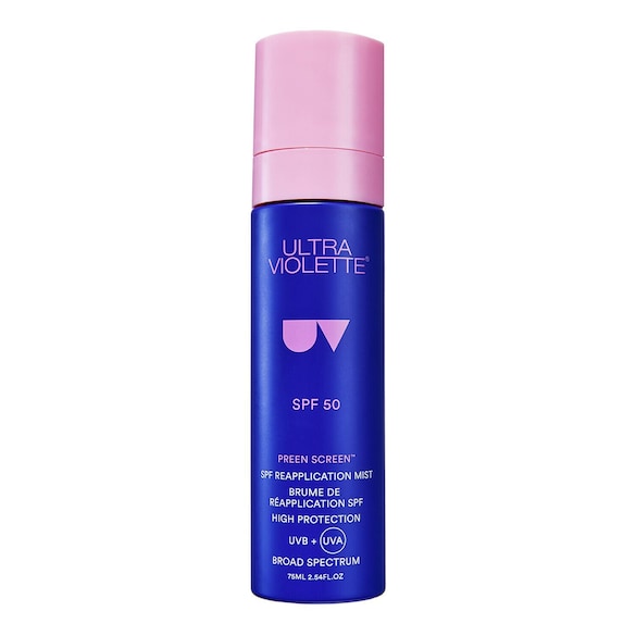 Preen Screen SPF50 Skinscreen™  - Sonnenschutz-Spray für das Gesicht, ULTRA VIOLETTE