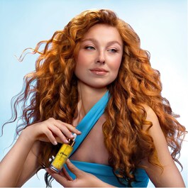Reparierendes Haarserum mit Honig