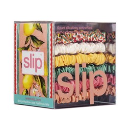 Haargummibänder aus reiner Seide Slip Skinny - La Dolce Vita