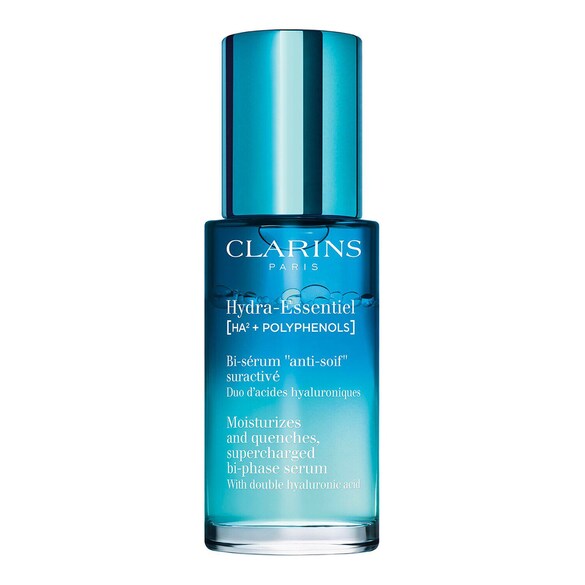 Hydra-Essentiel Bi-sérum "anti-soif" suractivé - Feuchtigkeitsserum, CLARINS