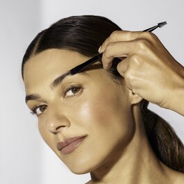 Flat Brow Brush & Spoolie - Flacher Augenbrauenpinsel & Bürstchen