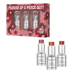 Pucker Up & Peace Out! Kit - Lippenset, BENEFIT COSMETICS
