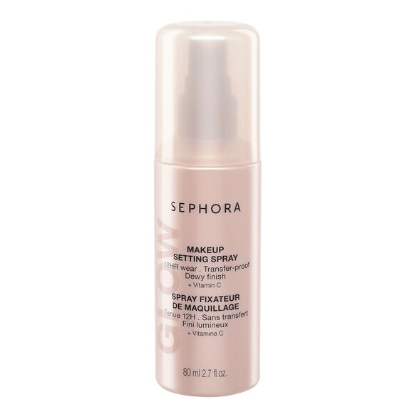 Make-up-Fixierspray GLOW - 12H langer Halt ohne Abfärben, strahlendes Finish, SEPHORA COLLECTION