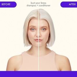 Bust Your Brass Cool Blond Repair Shampoo - Shampoo gegen Gelbstich