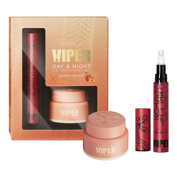 Viper Day & Night Lip Kit Peach'n Apricot - Lippenbehandlungs-Kit , NABLA