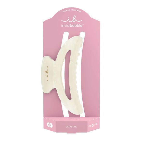 CLIPSTAR PREMIUM Pearly Locks - Haarklammer, INVISIBOBBLE