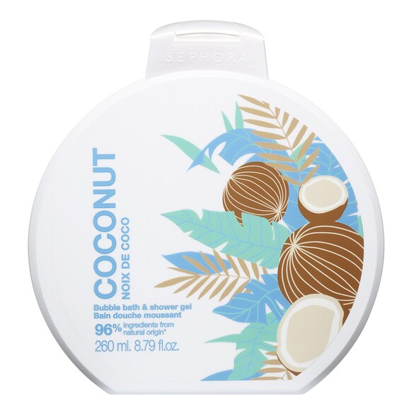 Argan bubble bath & shower gel - Duschgel aus Argan, Kokosnuss und Kirschblüten , SEPHORA COLLECTION