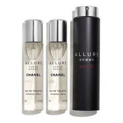 ALLURE HOMME SPORT - Eau de Toilette machfüllbares Twist and Spray, Chanel