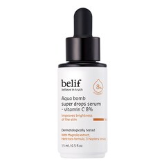 Aqua Bomb Super Drops Serum - Serum mit Vitamin C 8%, BELIF