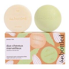 Duo für wunderschönes Haar - festes Shampoo und Conditioner, UNBOTTLED