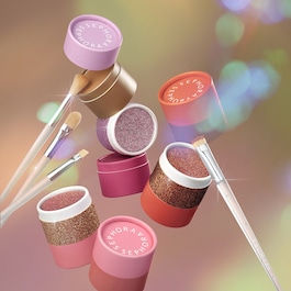 Glitter Power Brush Set - Set mit 4 Augenpinseln