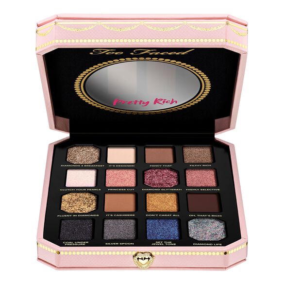 Pretty Rich Diamond Light Lidschatten Palette, TOO FACED
