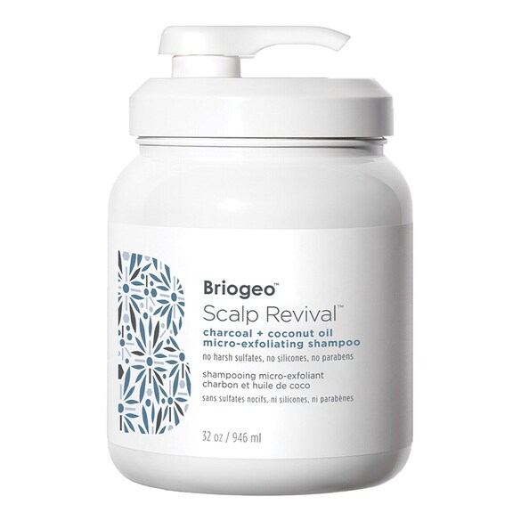 Scalp Revival - Mikro-Peeling-Shampoo mit Aktivkohle und Kokosnussöl, BRIOGEO