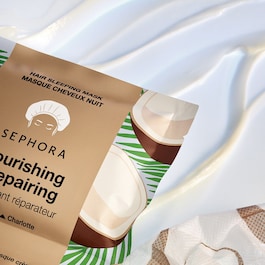 Hair Sleeping Mask - Nacht-Haarpflege Creme-Maske + Haube