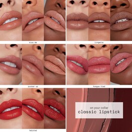 On your collar - Klassischer Lippenstift